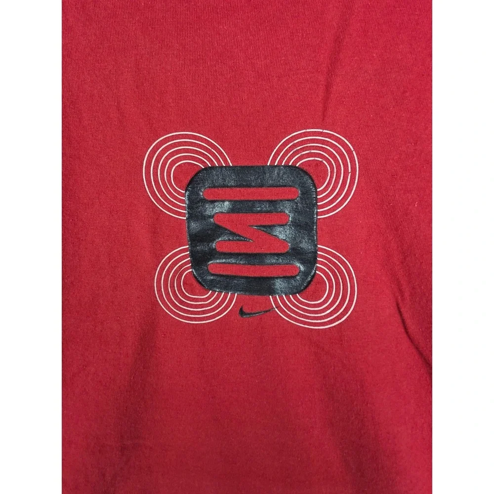 Vintage Y2K Nike Shox Mens XL Red Center Swoosh‎ Logo